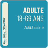 Livret Partageable - 5 Billets - 18-69 ans