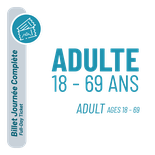 Full-Day Ticket - Adult ages 8-69
