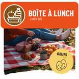 Boîte pique-nique | Sandwich aux œufs