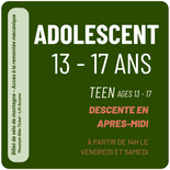 Afternoon Lift Ticket - Teen ages 13-17